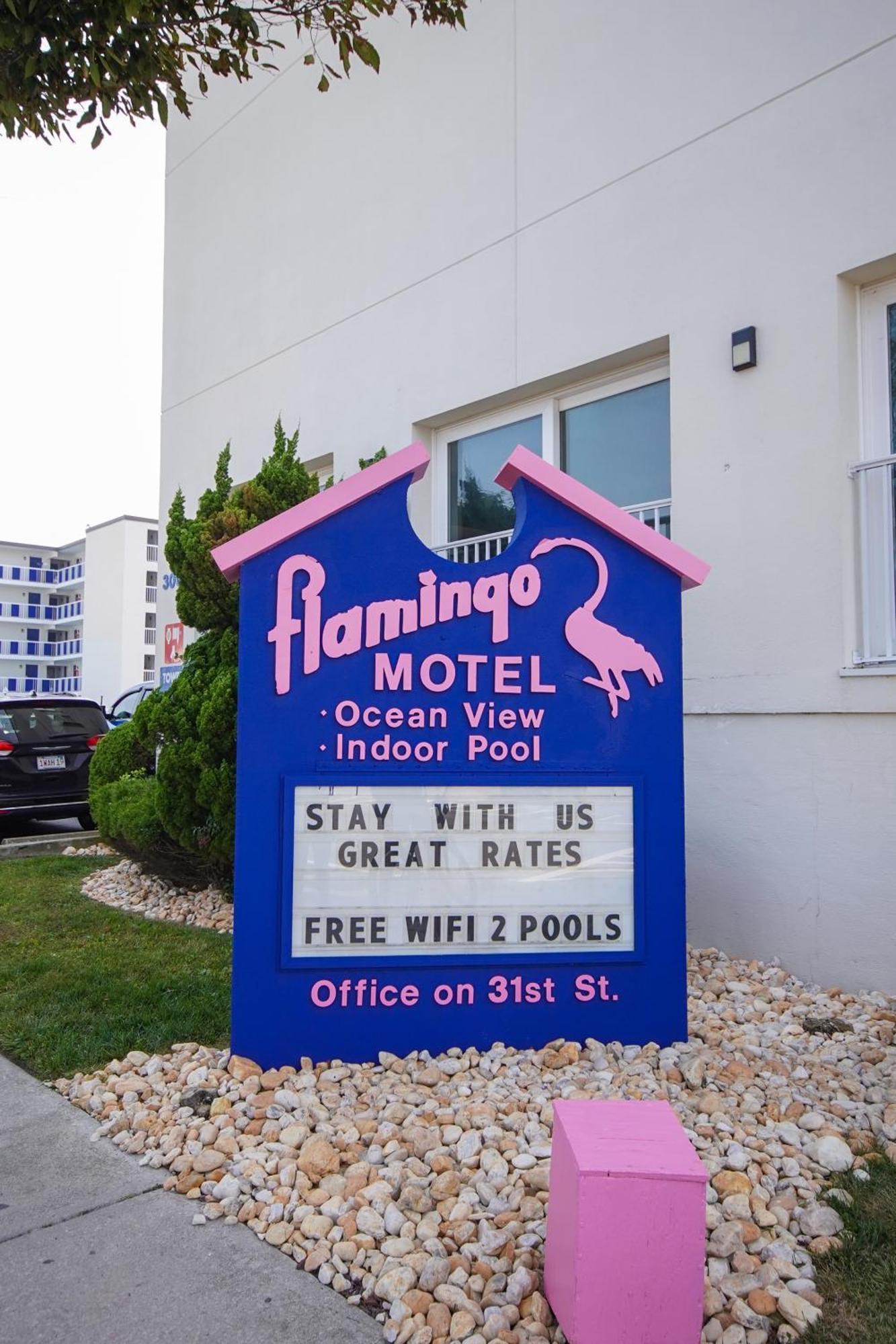 אושן סיטי Flamingo Motel מראה חיצוני תמונה