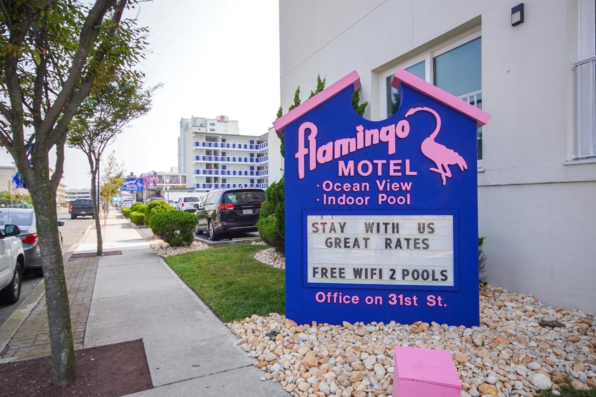 אושן סיטי Flamingo Motel מראה חיצוני תמונה