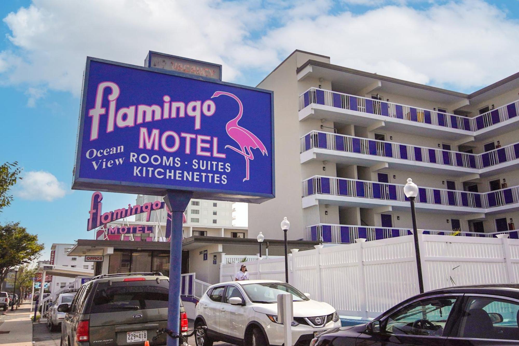 אושן סיטי Flamingo Motel מראה חיצוני תמונה